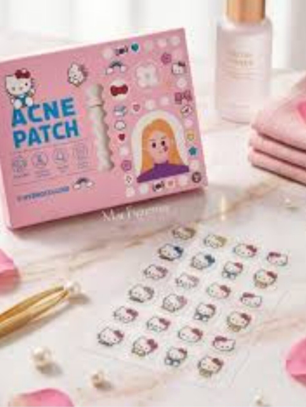 Hello Kitty Pink Acne Patch - Gentle Spot Treatment